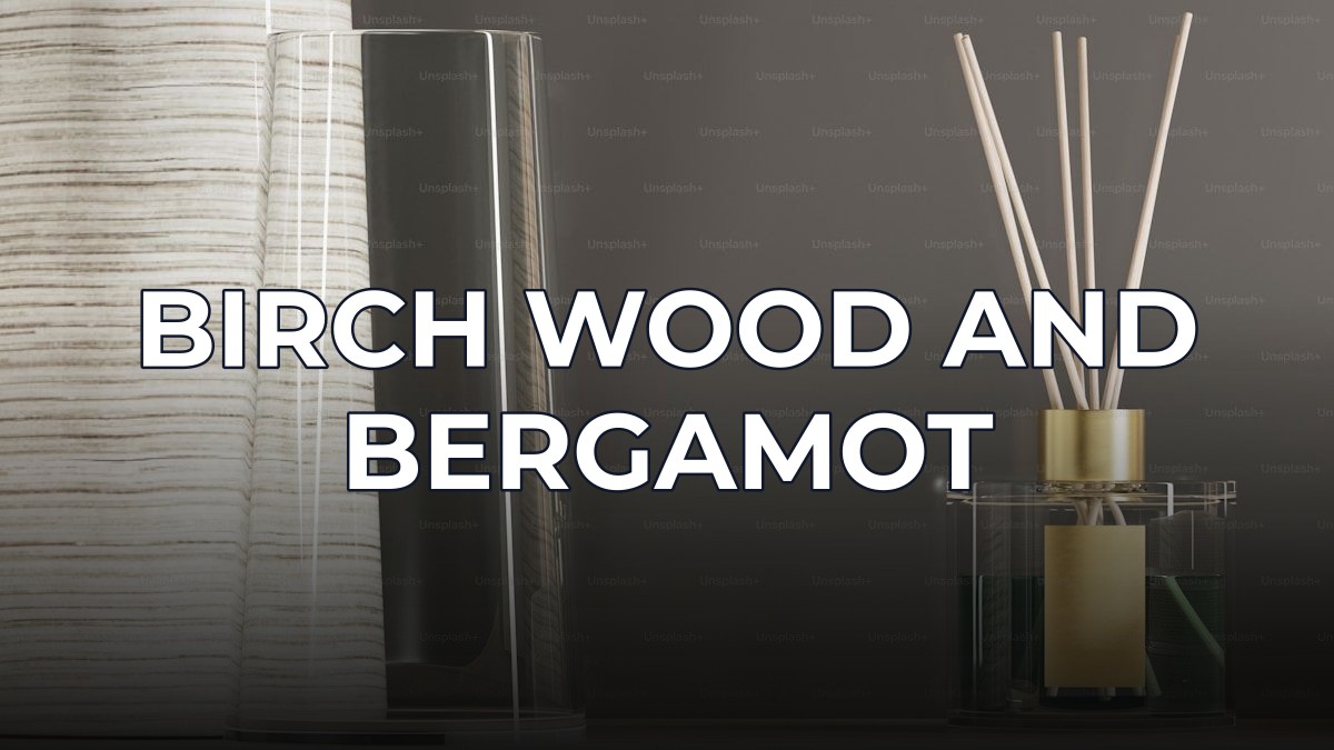 birch wood and bergamot