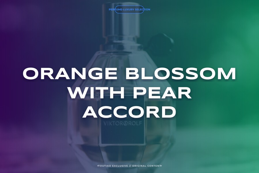 orange blossom with pear accord
