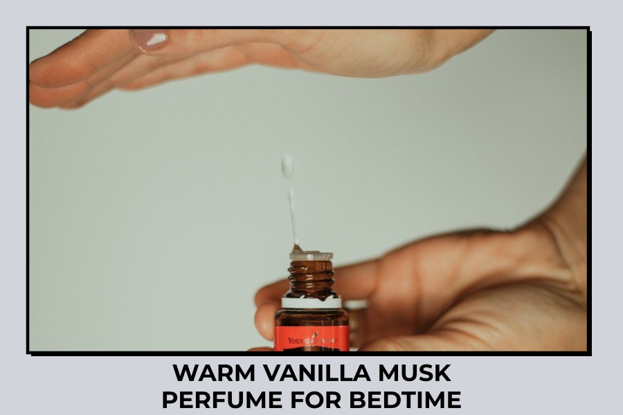 warm vanilla musk perfume for bedtime
