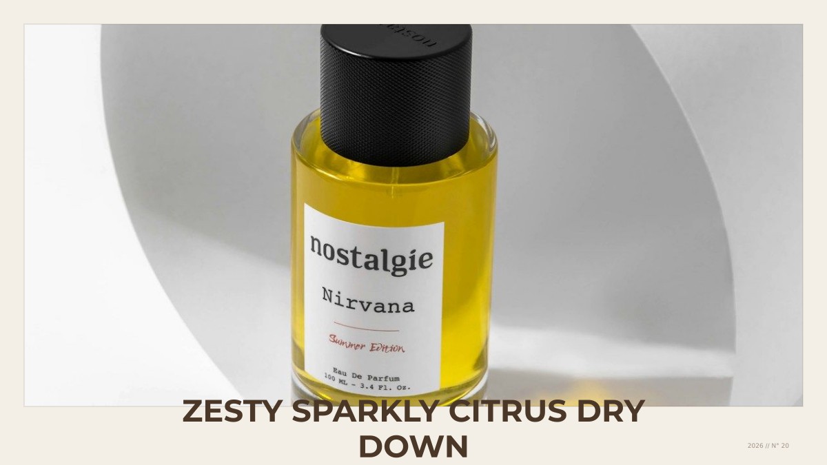 zesty sparkly citrus dry down